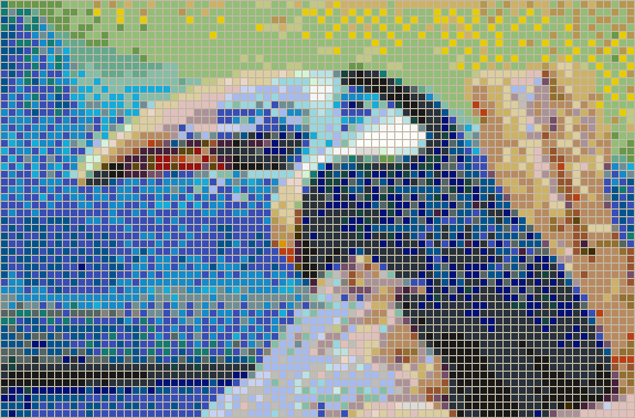 Toucan - Mosaic Tile Art