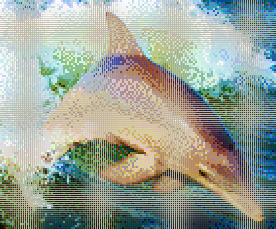 Dolphin Jumping in Wake - Framed Mosaic Wall Art