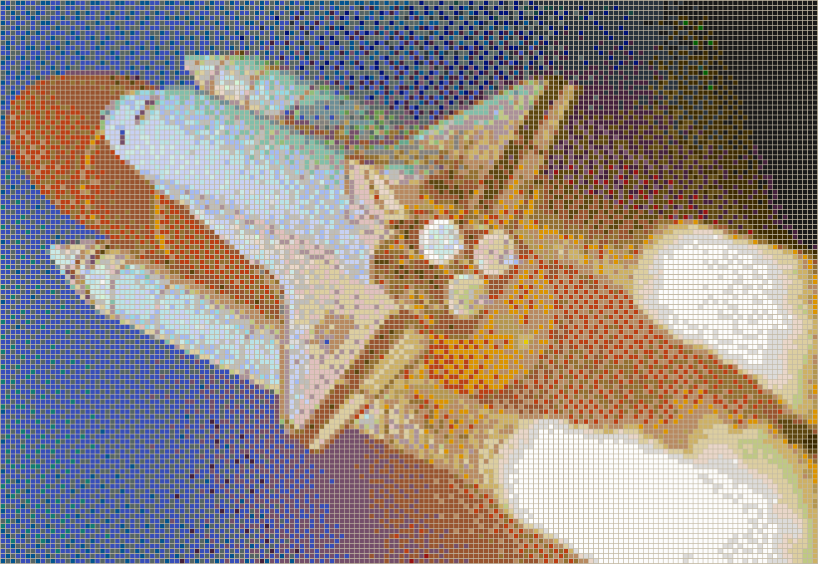 Launch of Discovery Space Shuttle - Framed Mosaic Wall Art