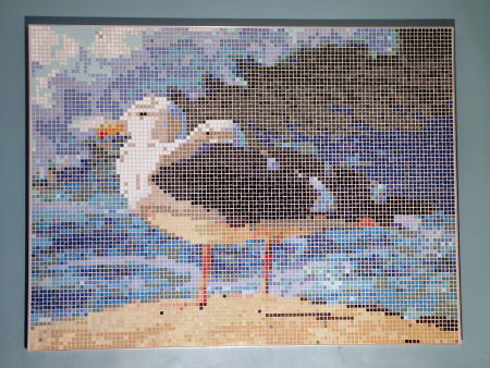 Seagulls by the Ocean - Photo of Mosaic