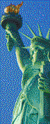 Statue of Liberty (Profile) - Mosaic Art