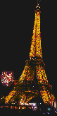 Eiffel Tower (New Year) - Mosaic Art