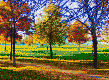 Autumn in the Park - Mosaic Art