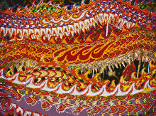 Singapore Dragons - Mosaic Art