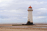 Talacre Lighthouse (North Wales) - Mosaic Art
