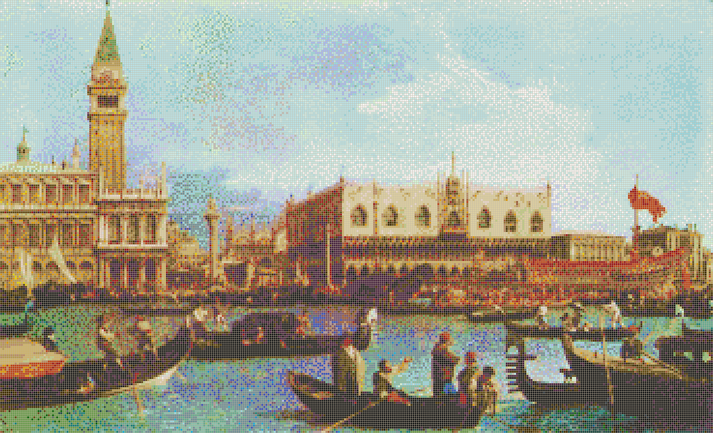 Bucentoro returns to the Molo, Venice (Canaletto) - Mosaic Tile Art