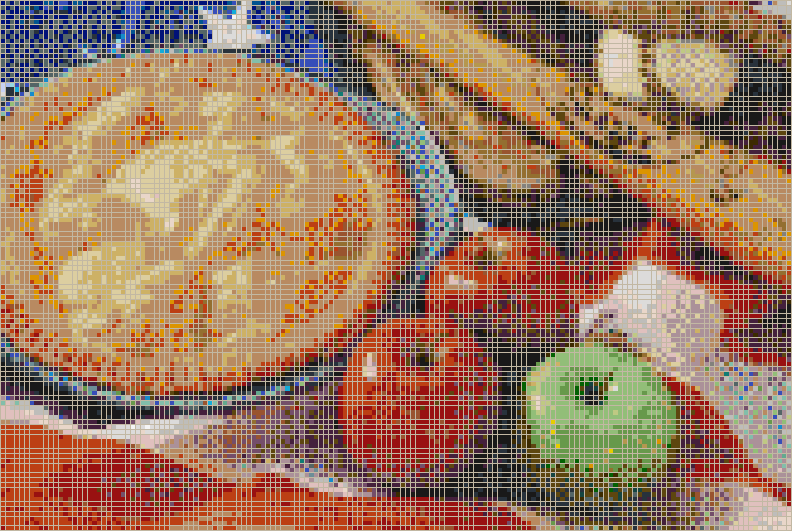 American as Apple Pie - Mosaic Tile Art