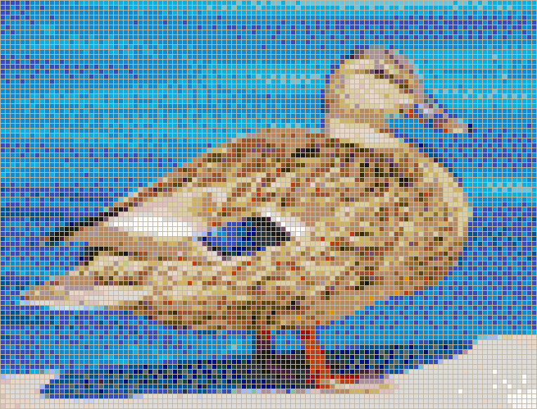 Female Mallard Duck - Mosaic Tile Art