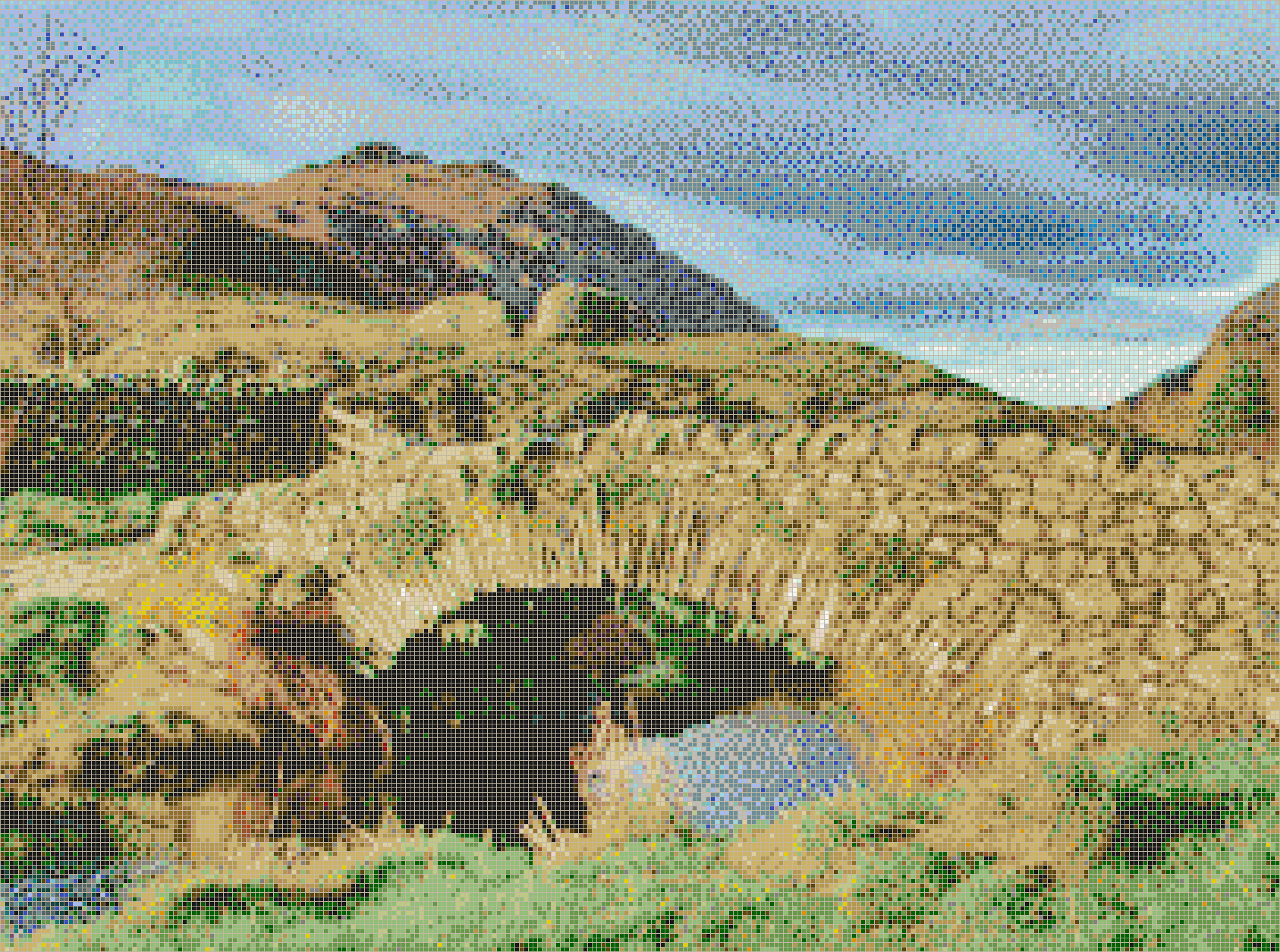 Watendlath Bridge (Lake District) - Mosaic Tile Art