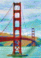 Golden Gate Bridge (May 2010) - Mosaic Art