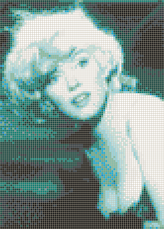 Marilyn Monroe (Some Like It Hot Trailer) - Framed Mosaic Wall Art