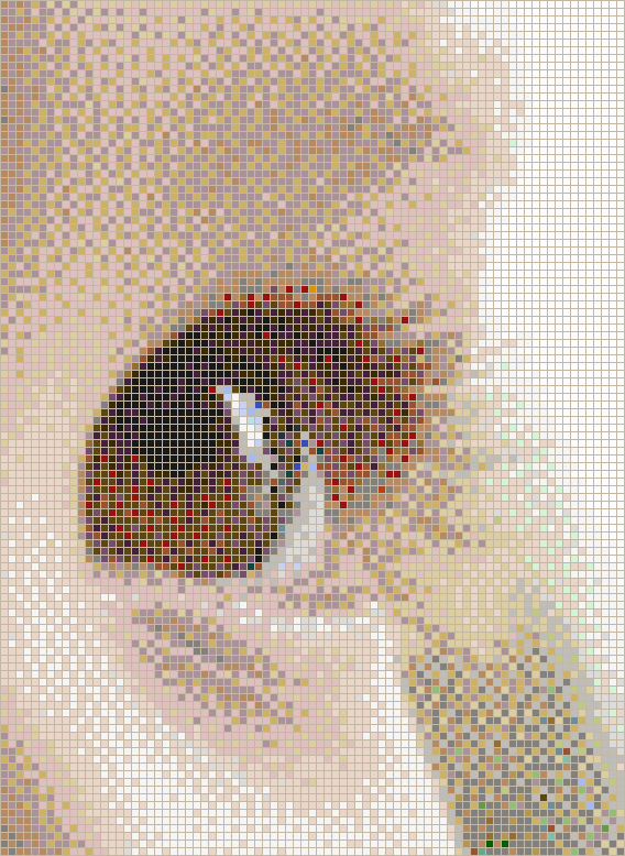 Baby Eye - Framed Mosaic Wall Art