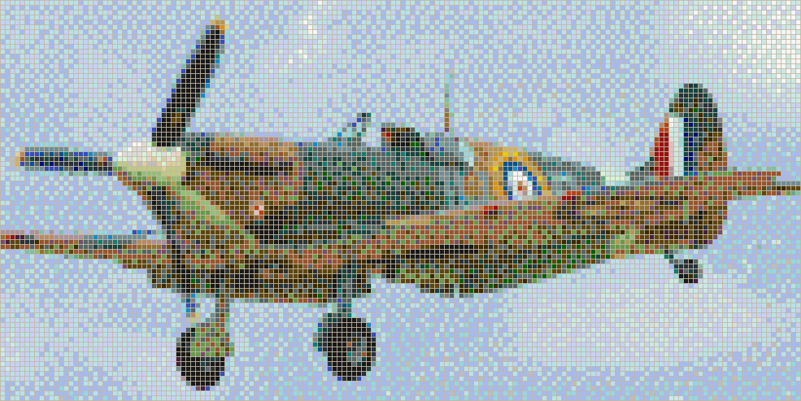 Spitfire Landing - Framed Mosaic Wall Art
