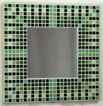 Egyptian Green 29cm - Mosaic Mirror