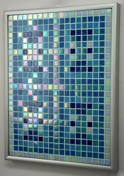 Turquoise Pearl Archipelago Iridescent Mosaic
